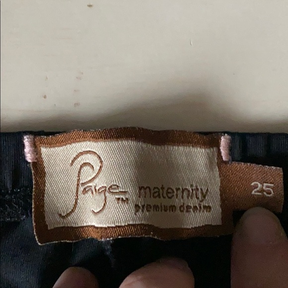 Paige Maternity Laurel Canyon Bootcut Jeans - Picture 4 of 7